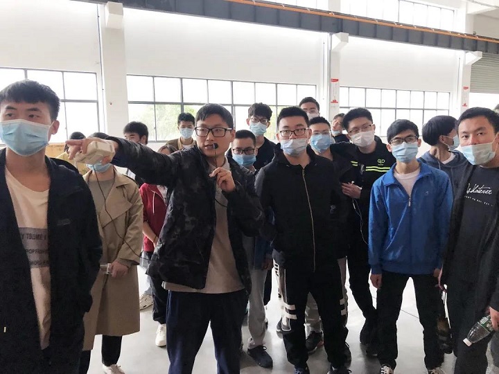 热烈欢迎常熟理工师生一行莅临AG旗舰厅参观交流